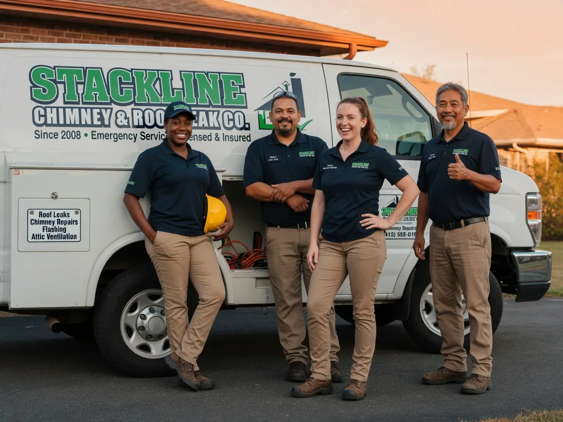 Chimney flashing repair company in La Salle, IL